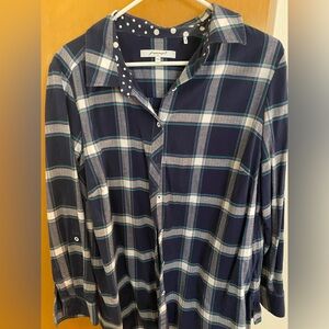 Foxcroft Flannel Button Down Shirt